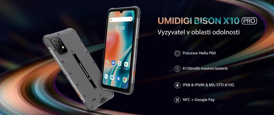 UMIDIGI BISON X10 Pro úvodní obrázek